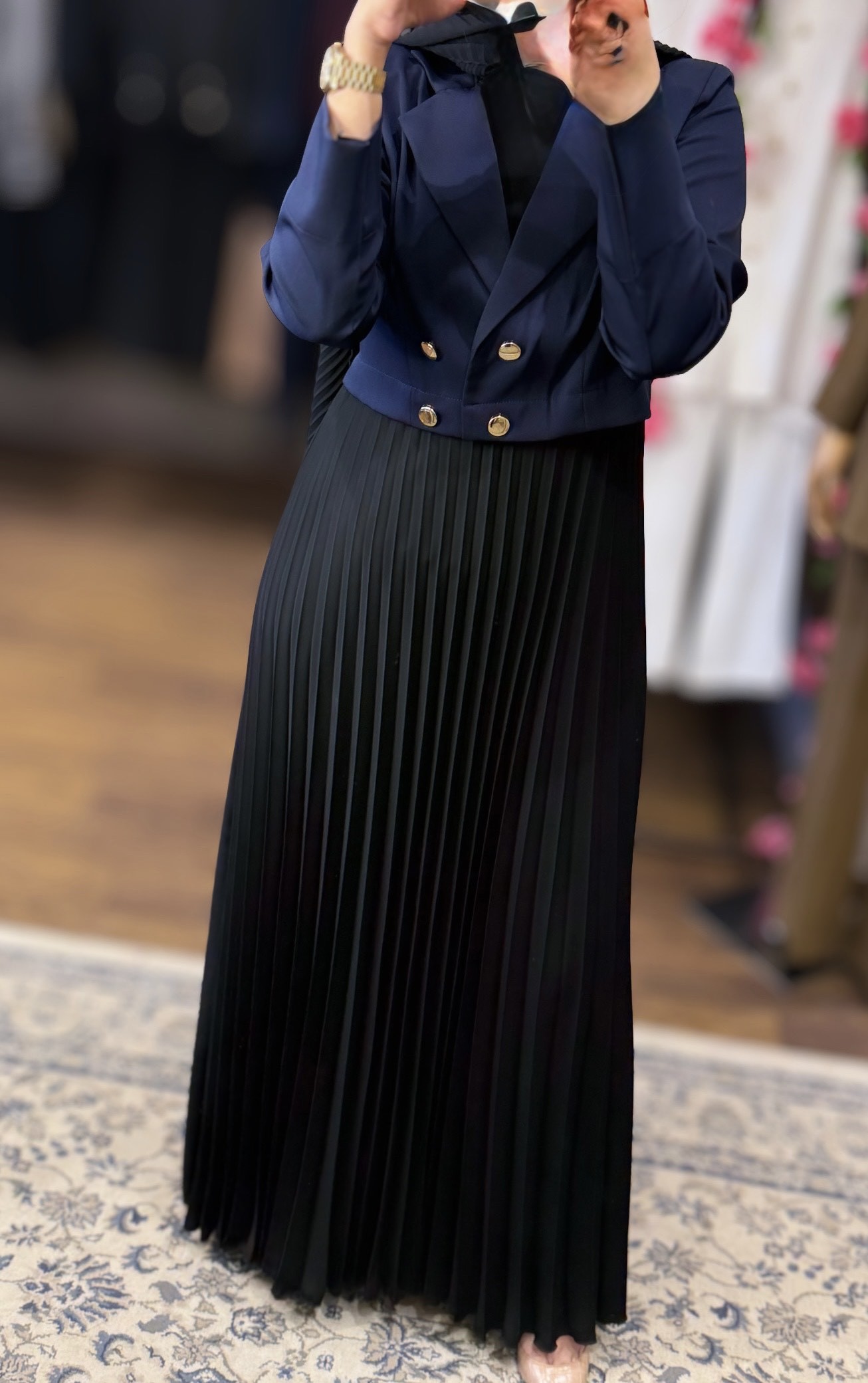 sebastion cropped blazer