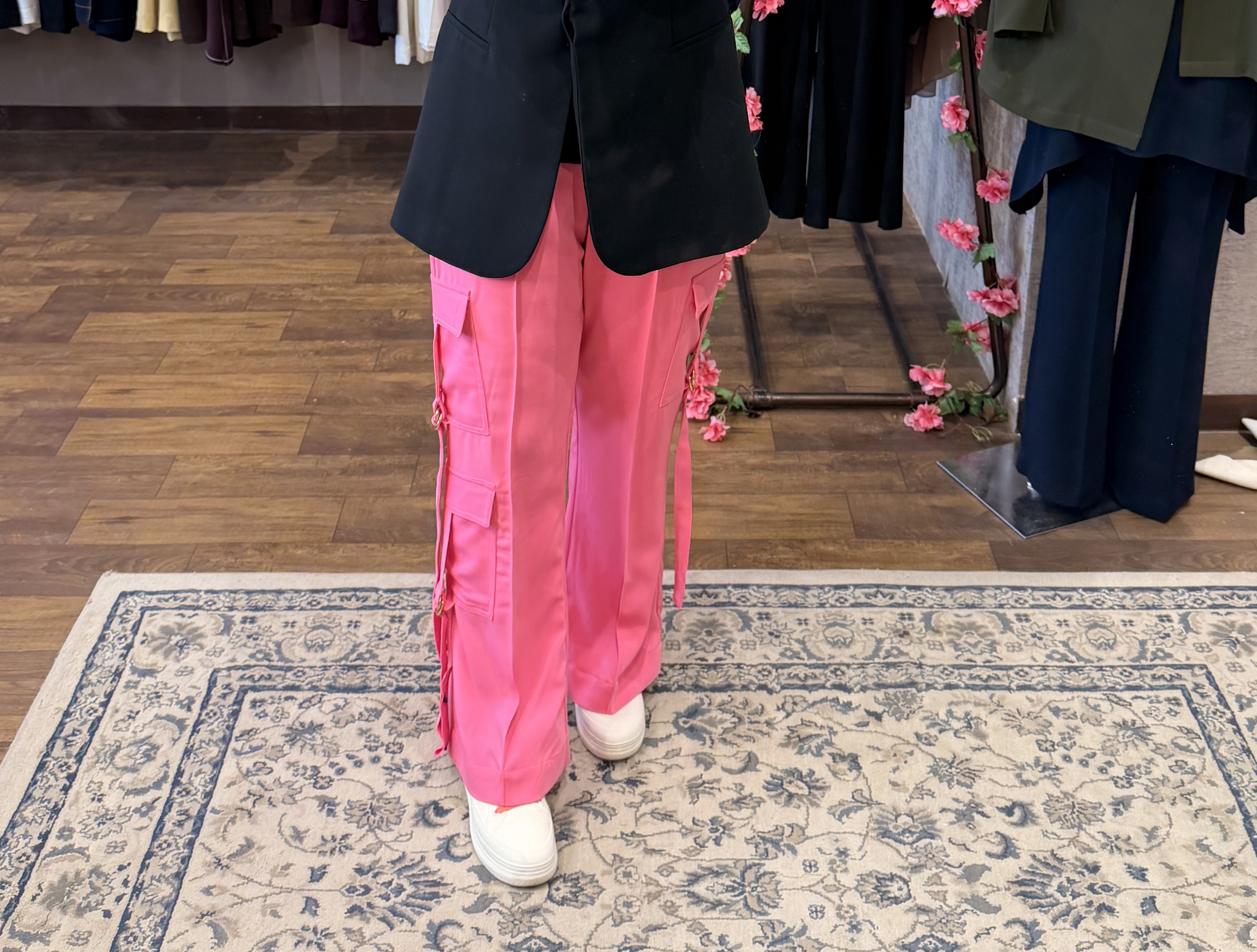  Pink Cargo  Pant 