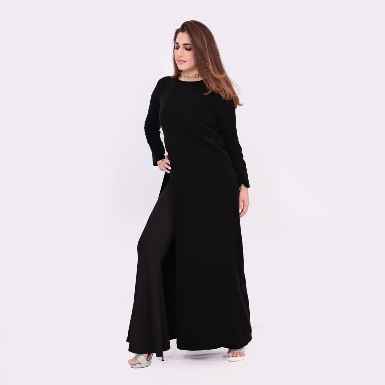 Aaliyah atelier Dark Nior long top