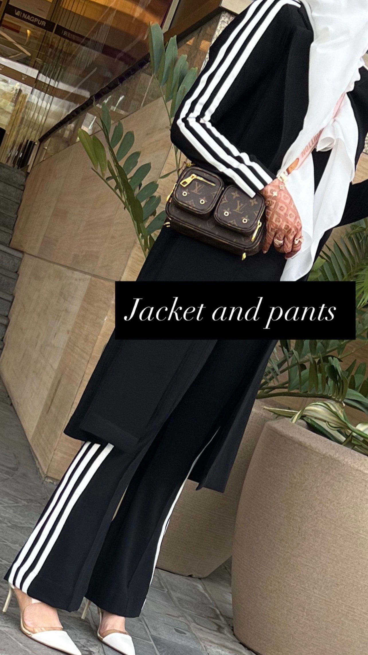 3 STRIP STYLE JACKET PLUS PANT